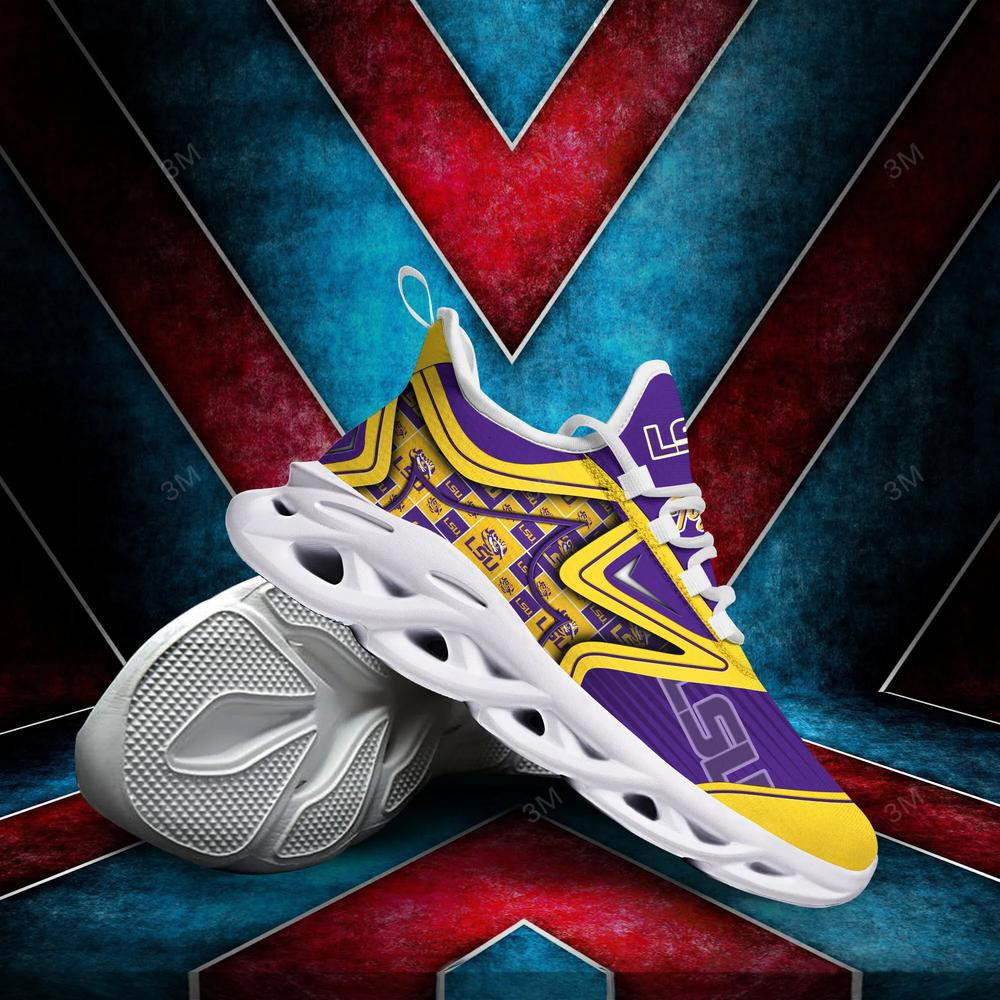 LSU Tigers Max Soul Clunky Shoes - Famjoys LSU Tigers Max Soul Clunky Shoes - Famjoys