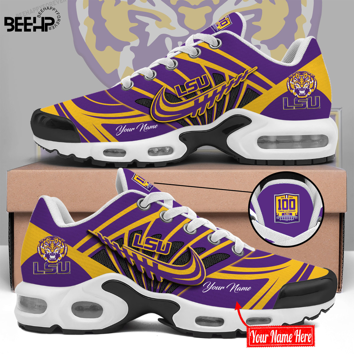 LSU Tigers New Shoes - Famjoys LSU Tigers New Shoes - Famjoys