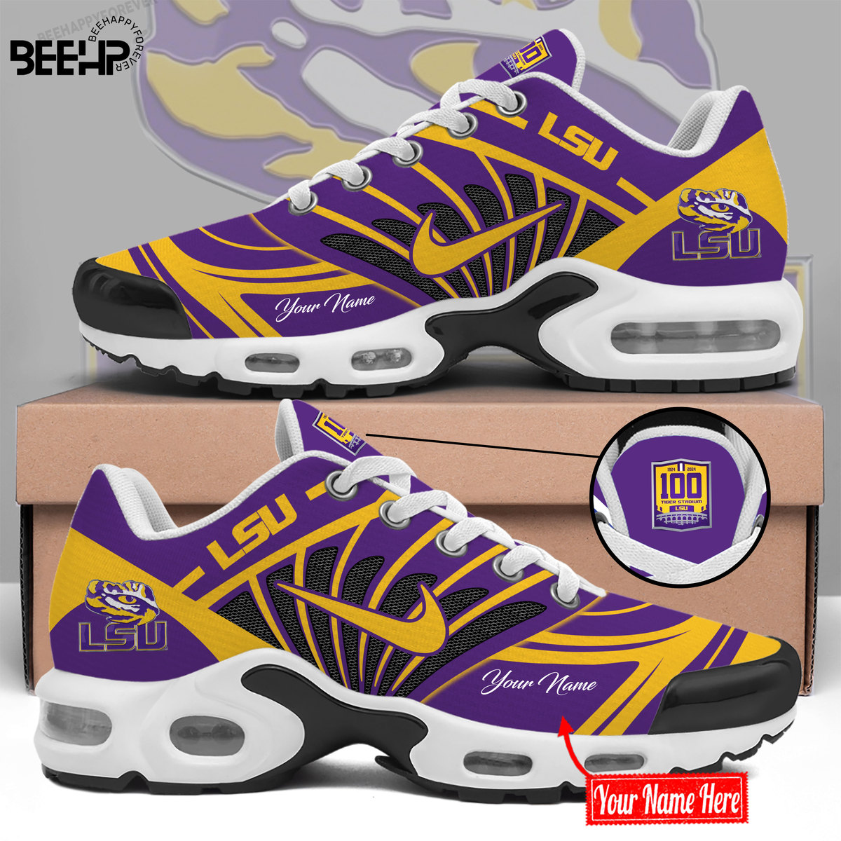 LSU Tigers New Shoes - Famjoys LSU Tigers New Shoes - Famjoys