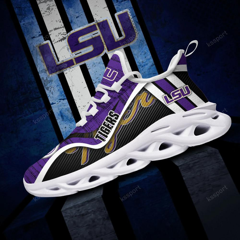 LSU Tigers Personalized Max Soul Shoes 2022 - Famjoys LSU Tigers Personalized Max Soul Shoes 2022 - Famjoys