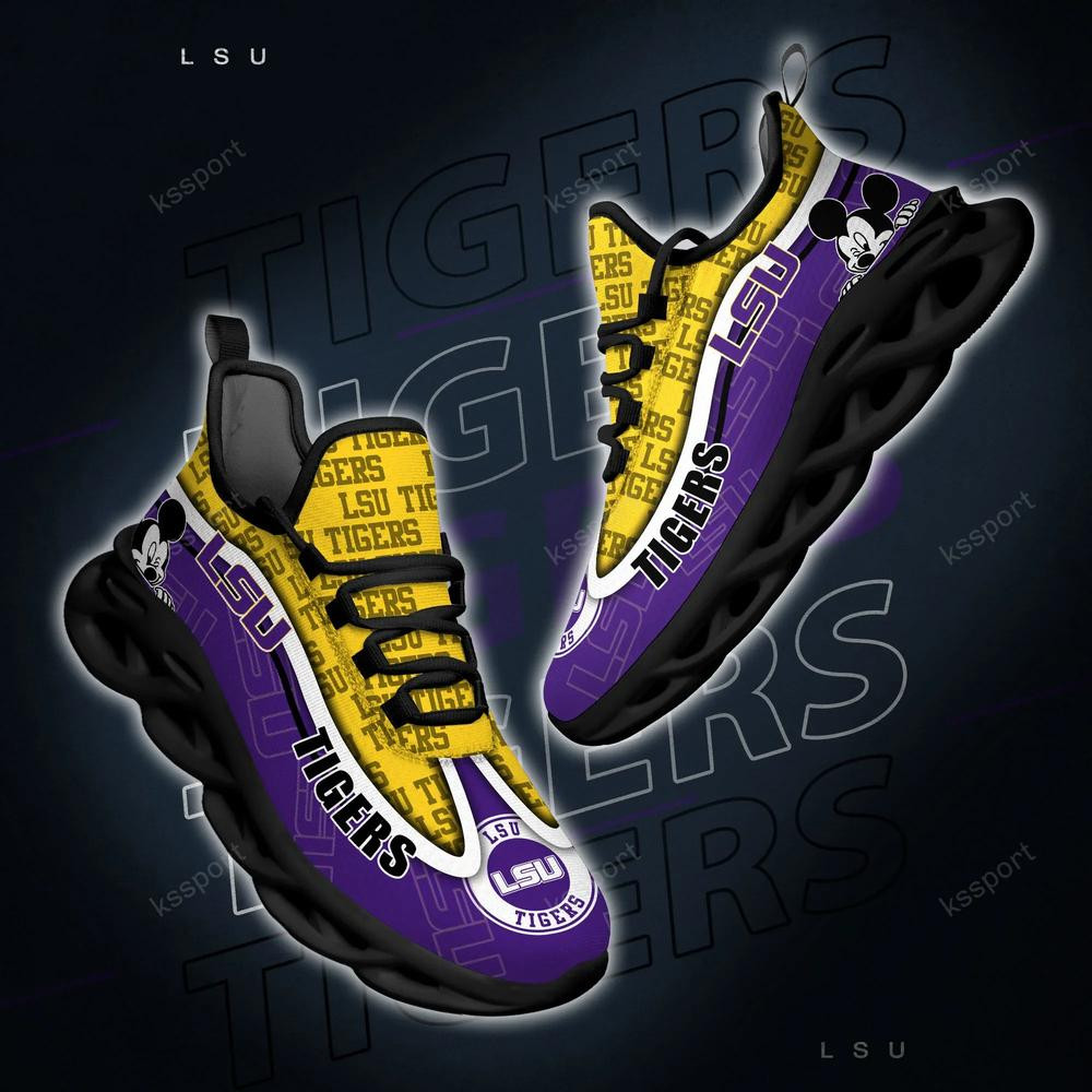 LSU Tigers Test- Max Soul Clunky Sneakers