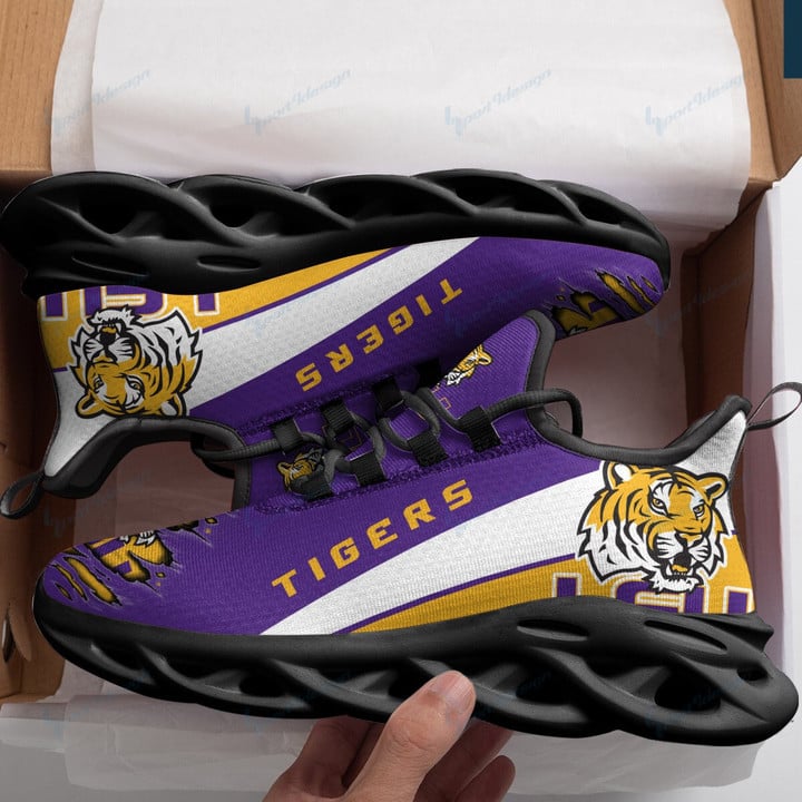 Lsu tigers YZ running sneakers - Famjoys Lsu tigers YZ running sneakers - Famjoys