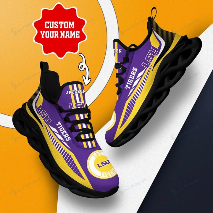 Lsu tigers YZ running sneakers