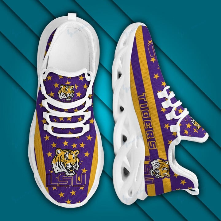Lsu tigers YZ running sneakers