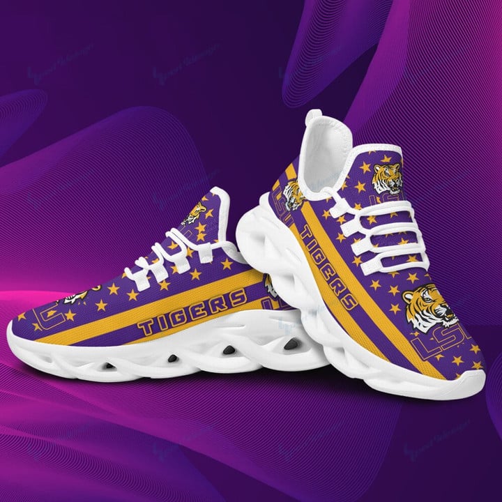 Lsu tigers YZ running sneakers