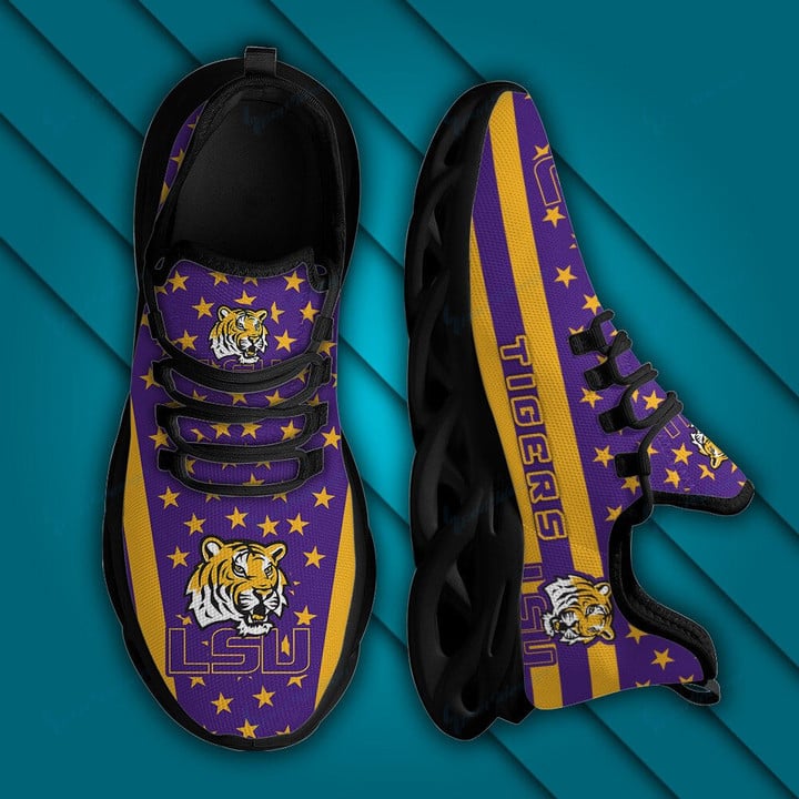 Lsu tigers YZ running sneakers