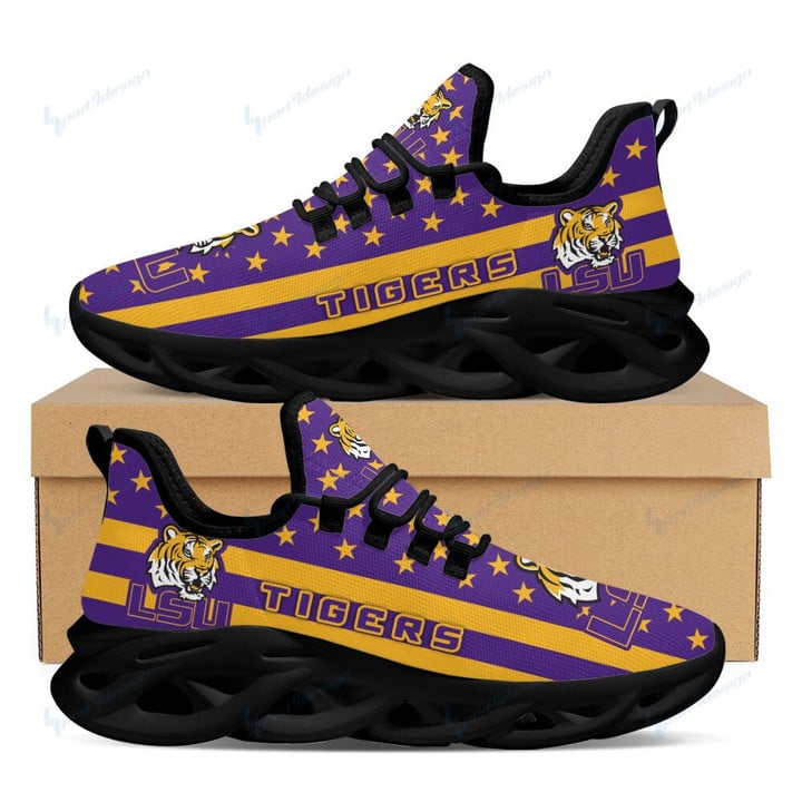 Lsu tigers YZ running sneakers