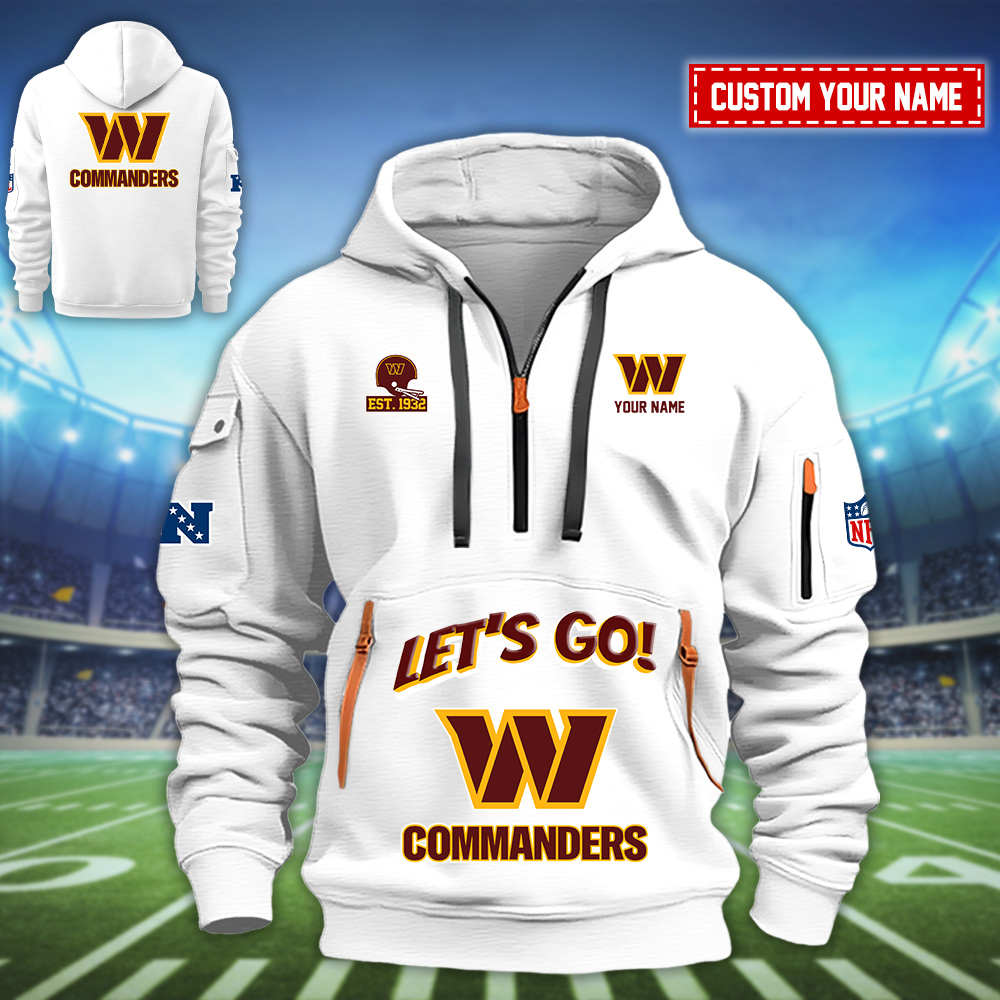 LWWNVM12320 Washington Commanders Heavy Hoodie - Famjoys LWWNVM12320 Washington Commanders Heavy Hoodie - Famjoys