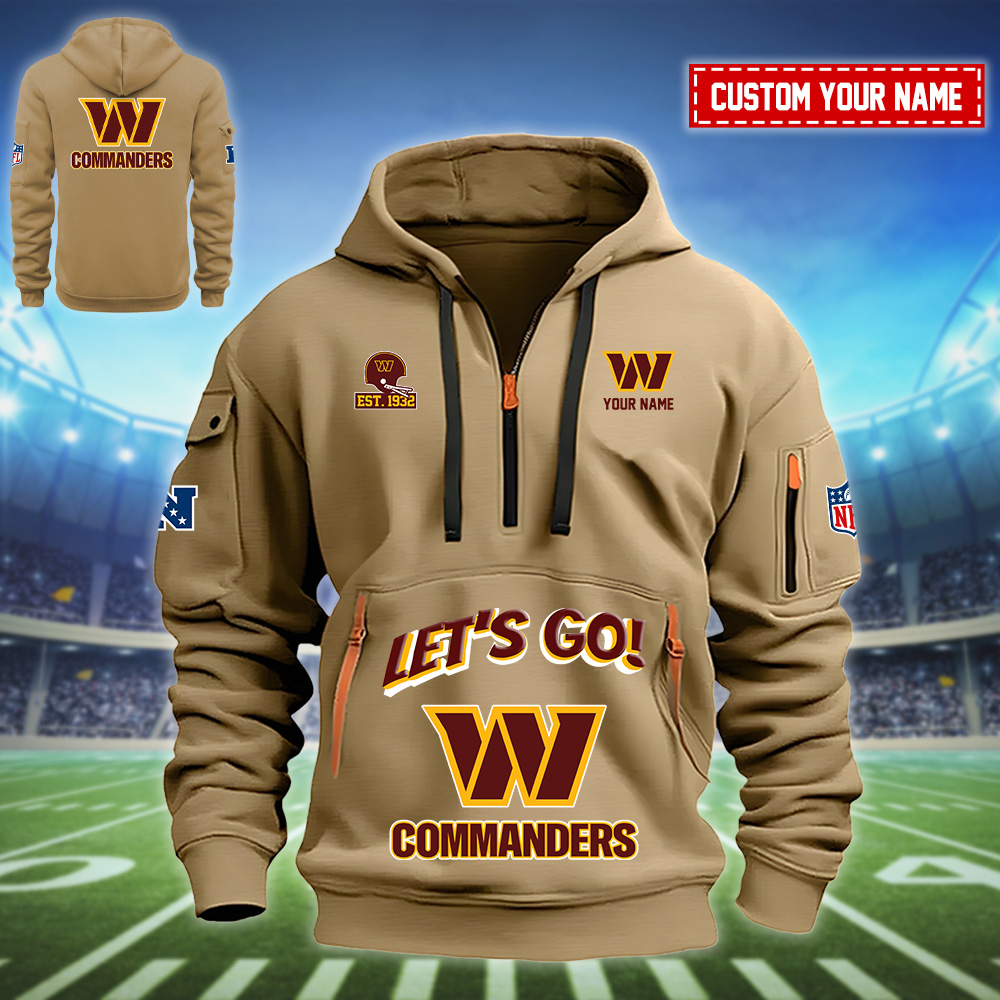LWWNVM12320 Washington Commanders Heavy Hoodie - Famjoys LWWNVM12320 Washington Commanders Heavy Hoodie - Famjoys