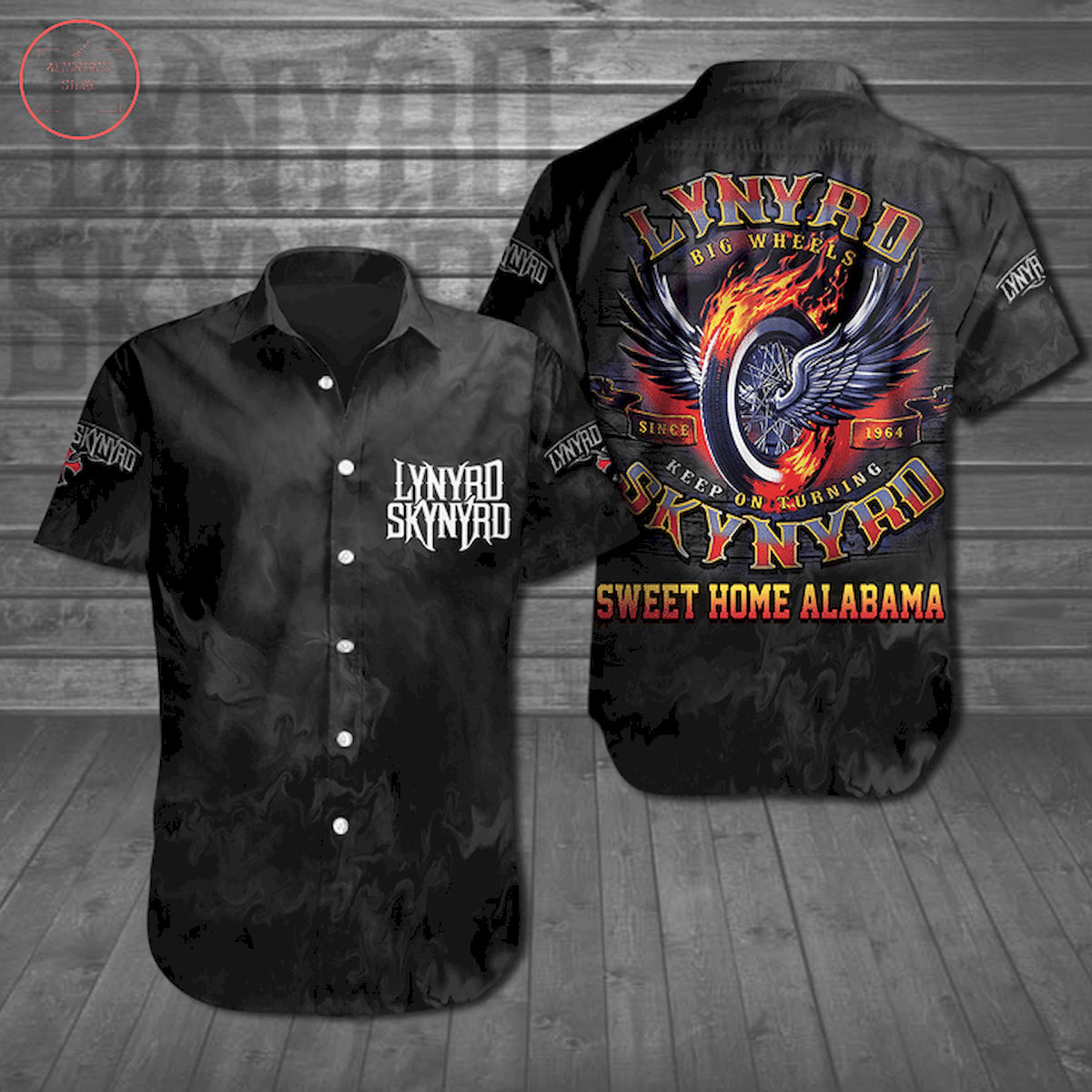 Lynyrd Skynyrd Sweet Home Alabama Hawaiian Shirt - Famjoys Lynyrd Skynyrd Sweet Home Alabama Hawaiian Shirt - Famjoys