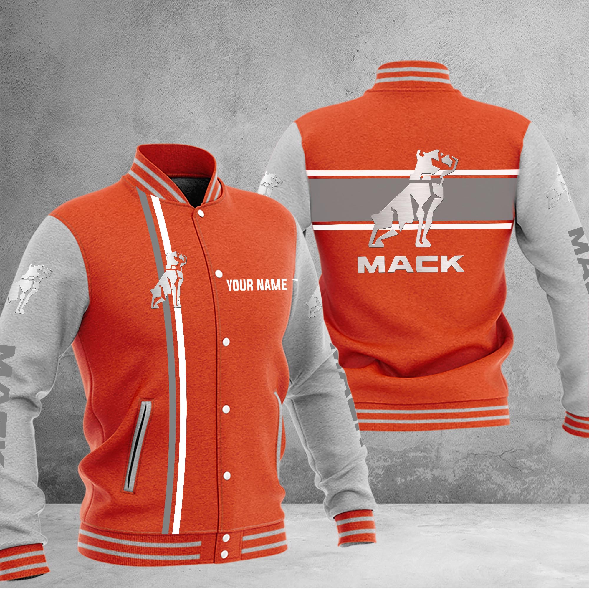 Mack Baseball Jacket - Famjoys Mack Baseball Jacket - Famjoys