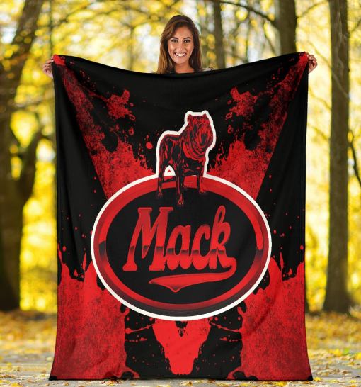 Mack Trucks Blanket Red - Famjoys Mack Trucks Blanket Red - Famjoys