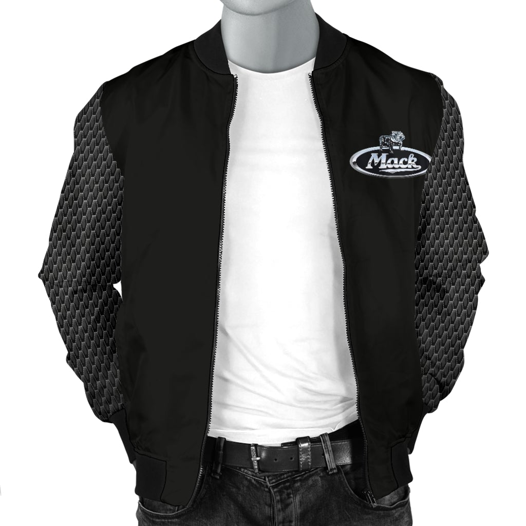 Mack Trucks Men's Bomber Jacket - Famjoys Mack Trucks Men's Bomber Jacket - Famjoys