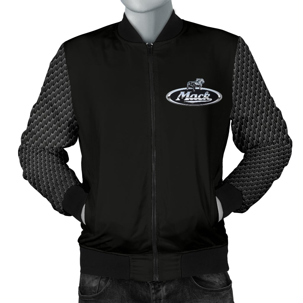 Mack Trucks Men's Bomber Jacket - Famjoys Mack Trucks Men's Bomber Jacket - Famjoys