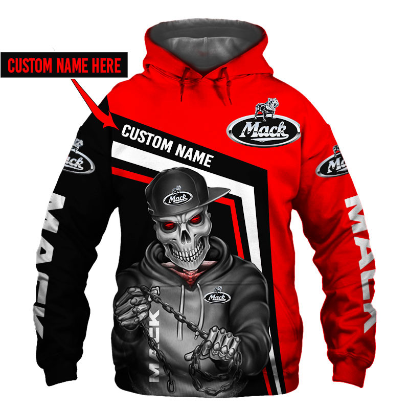Mack Trucks Skull Tshirt, sweatshirt, Polo, Hawaiian, Hoodie 3D Apparel Full Printing Custom Name - Famjoys Mack Trucks Skull Tshirt, sweatshirt, Polo, Hawaiian, Hoodie 3D Apparel Full Printing Custom Name - Famjoys