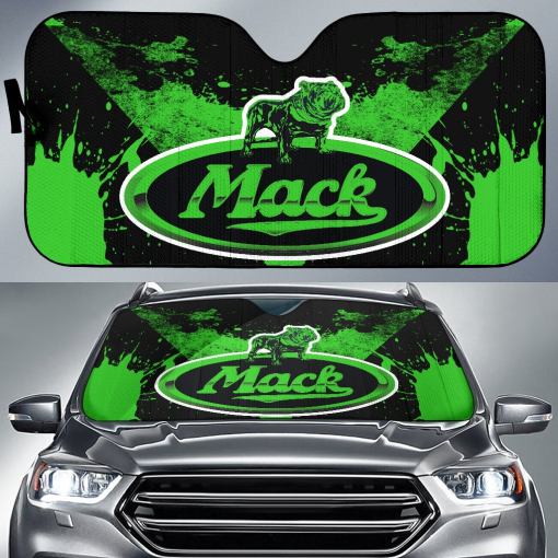 Mack Trucks Windshield Sun Shade Green - Famjoys Mack Trucks Windshield Sun Shade Green - Famjoys