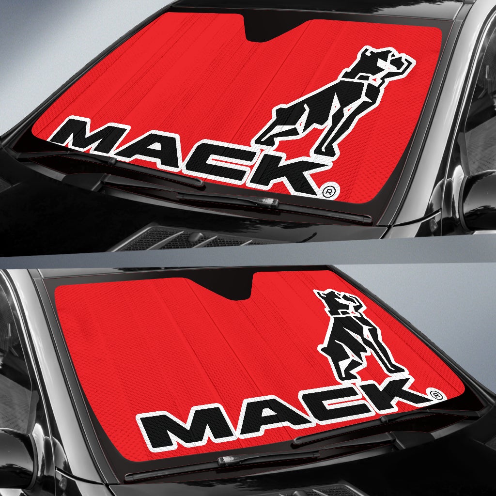 Mack Windshield Sun Shade Red - Famjoys Mack Windshield Sun Shade Red - Famjoys