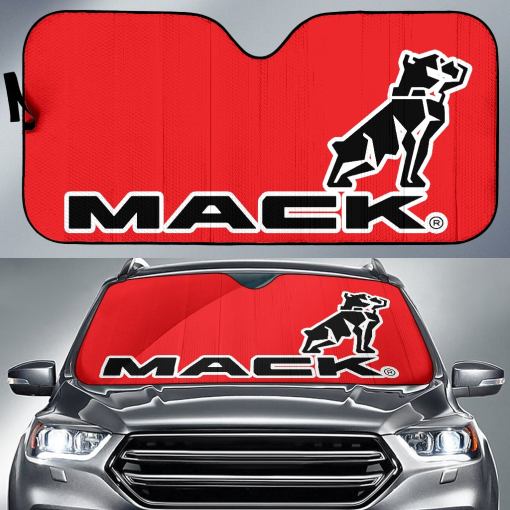 Mack Windshield Sun Shade Red - Famjoys Mack Windshield Sun Shade Red - Famjoys