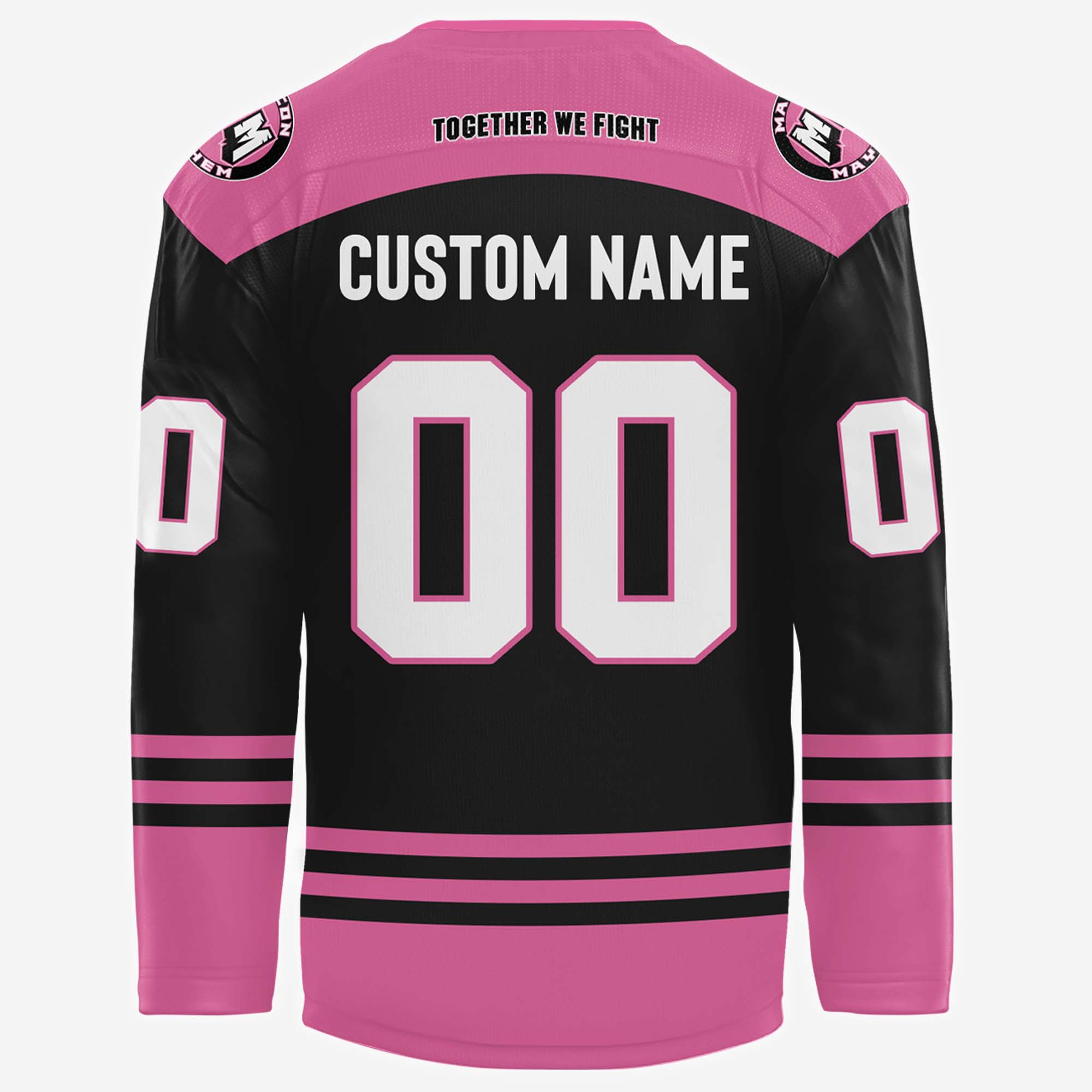 Macon Mayhem x Ice Out Cancer Night Jersey - Famjoys Macon Mayhem x Ice Out Cancer Night Jersey - Famjoys