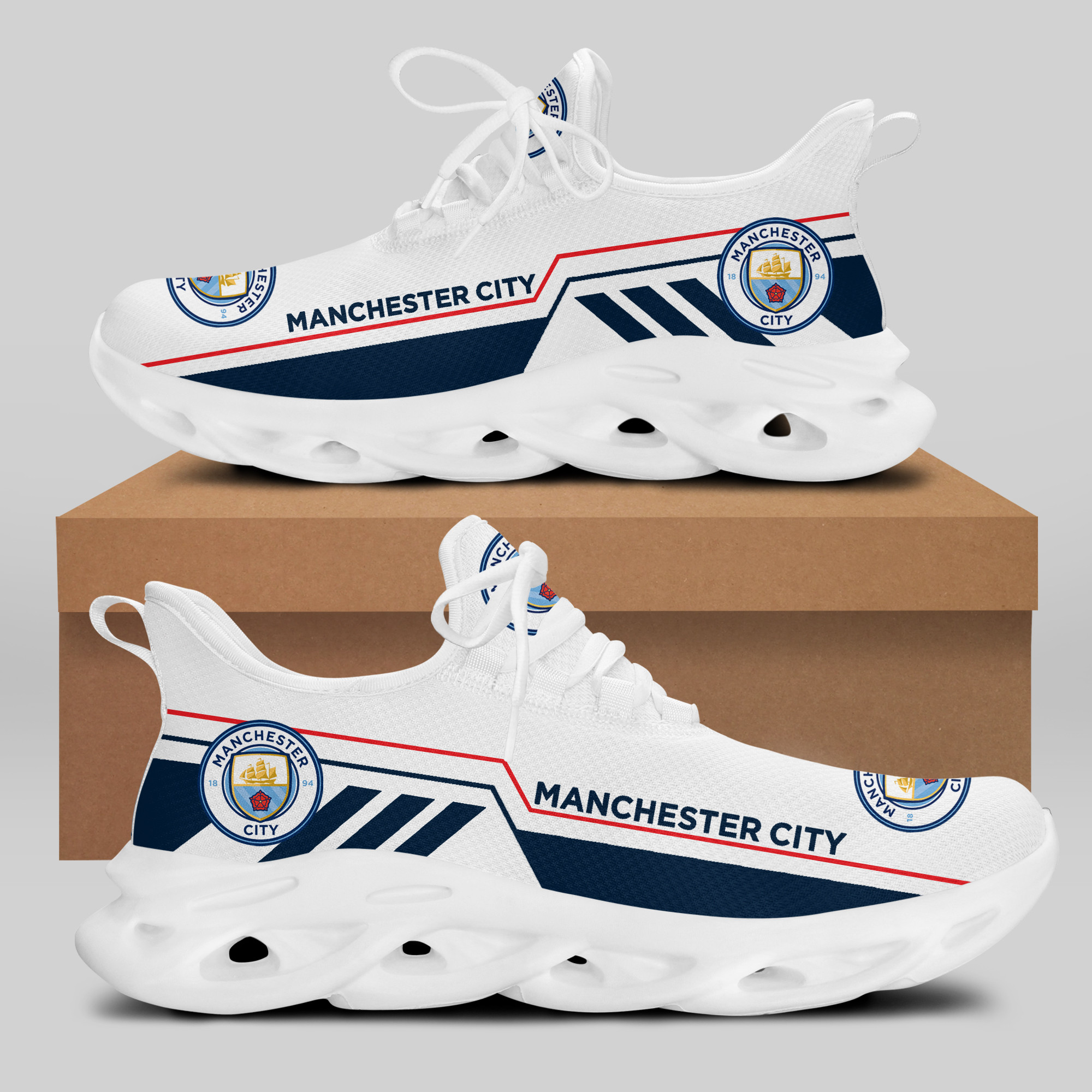Man City Sneakers RUNNING SHOES VER 10 - Famjoys Man City Sneakers RUNNING SHOES VER 10 - Famjoys