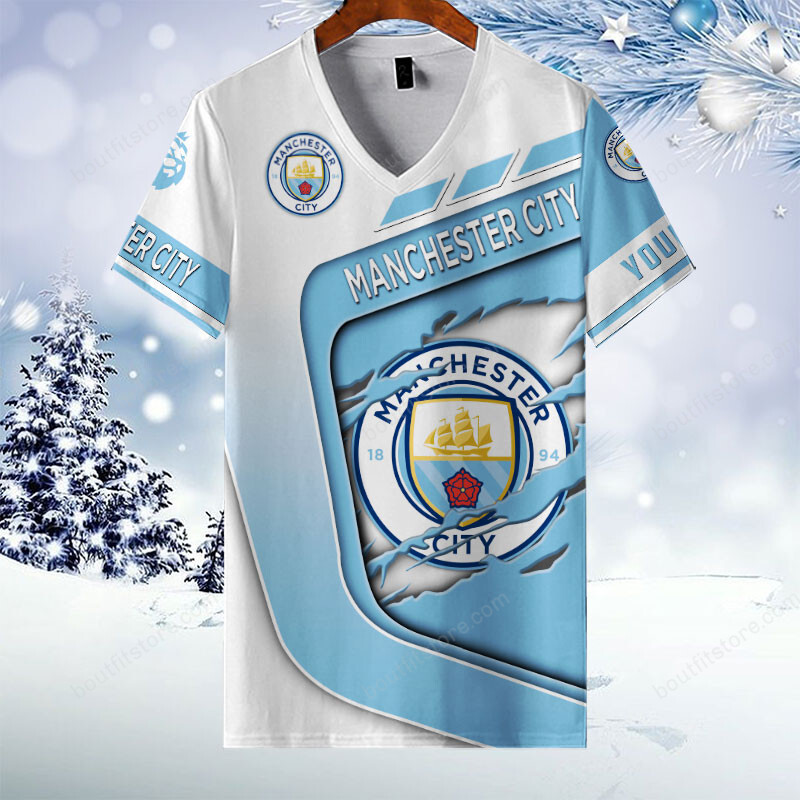 Manchester City FC All Over Print Caftan - Famjoys Manchester City FC All Over Print Caftan - Famjoys