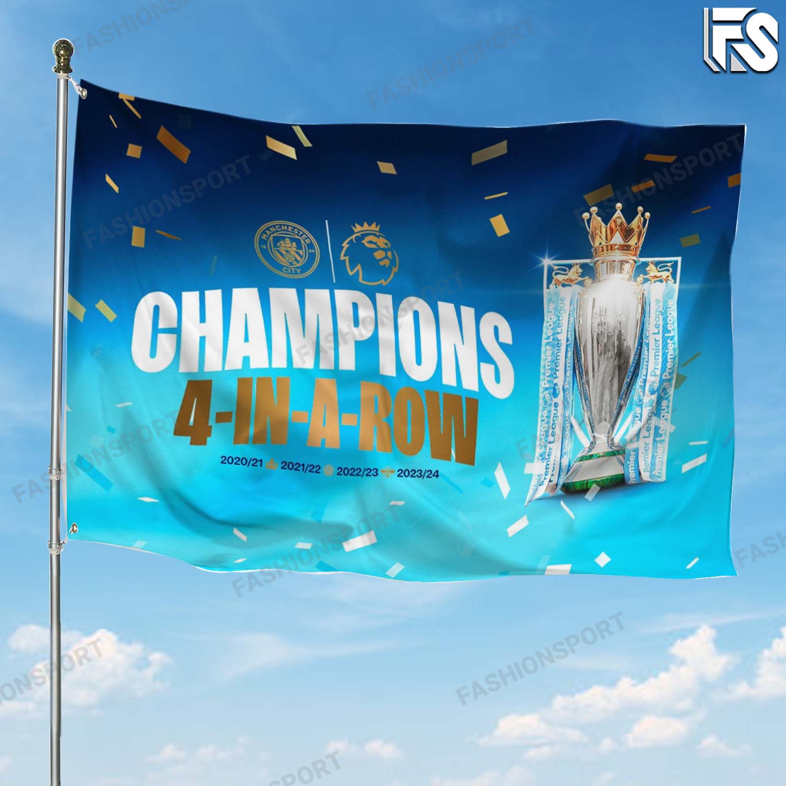 Manchester City Flag - Famjoys Manchester City Flag - Famjoys