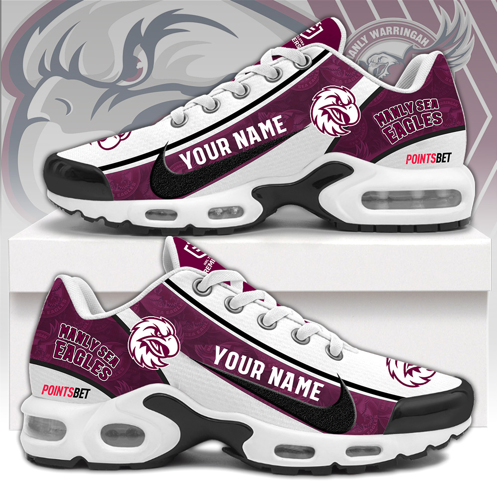 Manly Sea Eagles Limited Shoes - Famjoys Manly Sea Eagles Limited Shoes - Famjoys