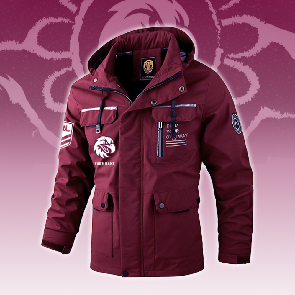 Manly Warringah Sea Eagles Windbreaker Jacket - Famjoys Manly Warringah Sea Eagles Windbreaker Jacket - Famjoys