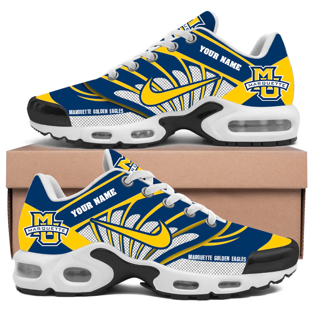 Marquette Golden Eagles Custom Sport Shoes V2 - Famjoys Marquette Golden Eagles Custom Sport Shoes V2 - Famjoys