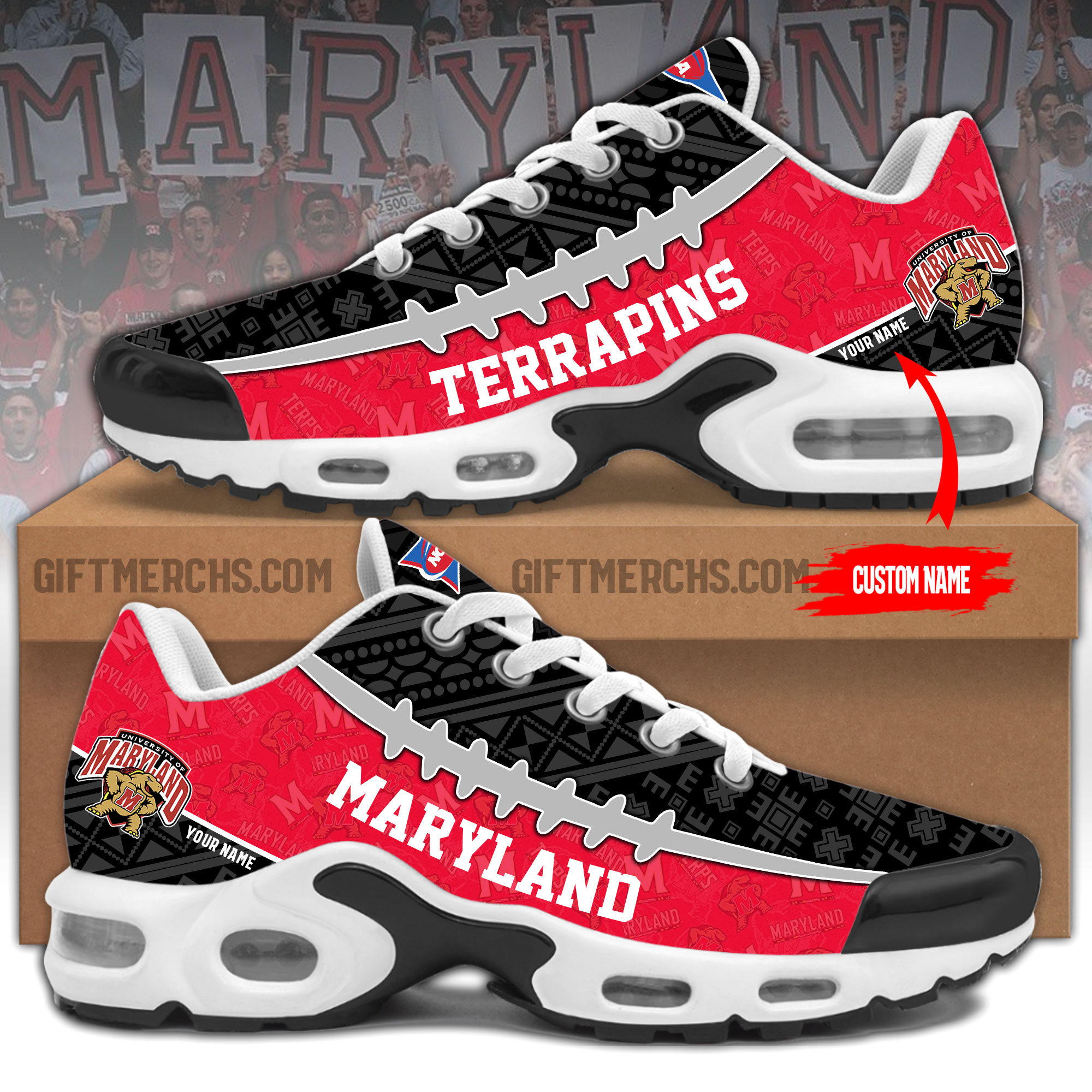 Maryland Personalized Shoes - Famjoys Maryland Personalized Shoes - Famjoys