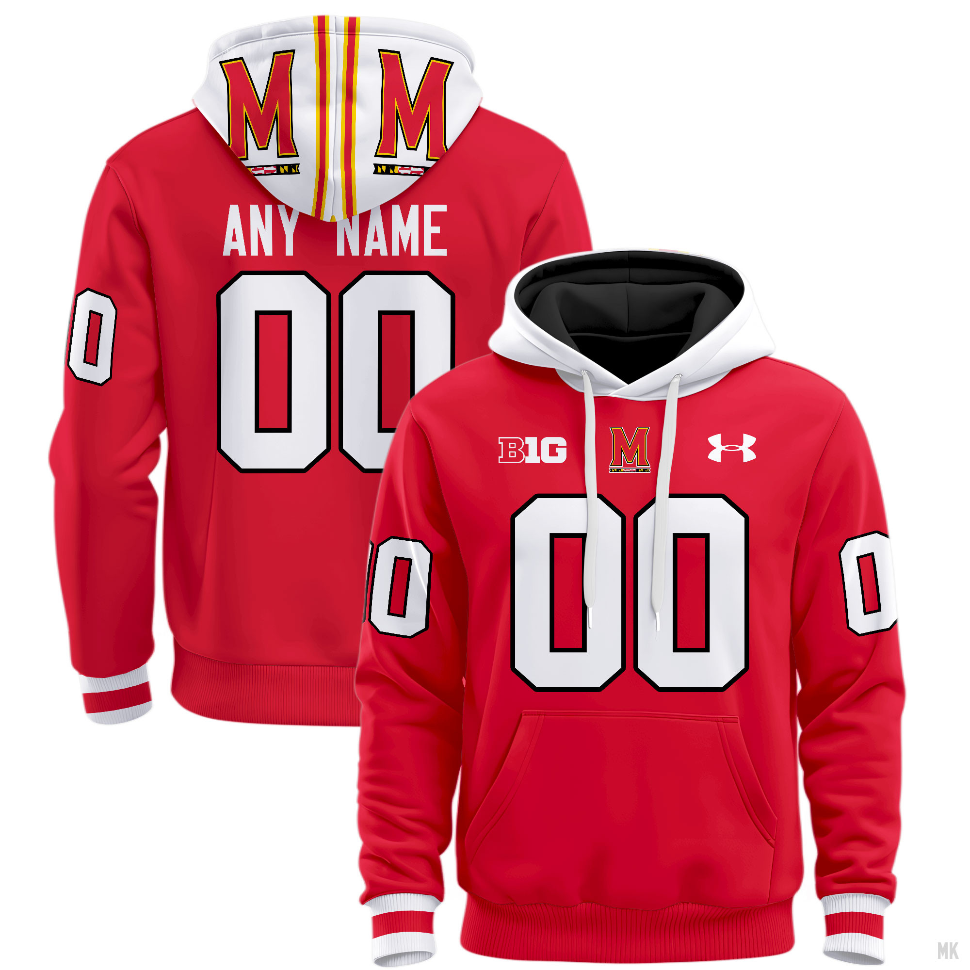 Maryland Terrapins Football Hoodie - Famjoys Maryland Terrapins Football Hoodie - Famjoys