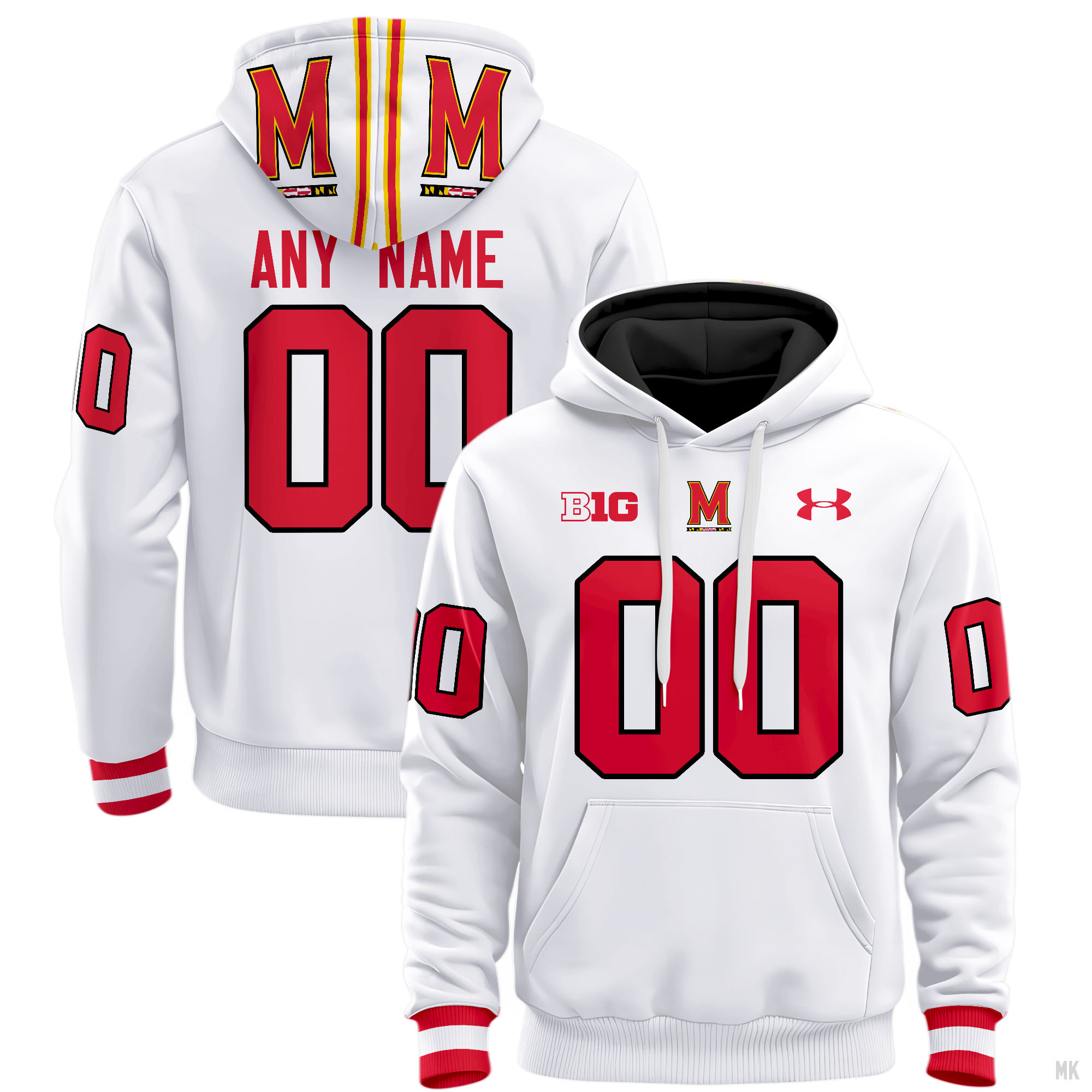 Maryland Terrapins Football Hoodie - Famjoys Maryland Terrapins Football Hoodie - Famjoys