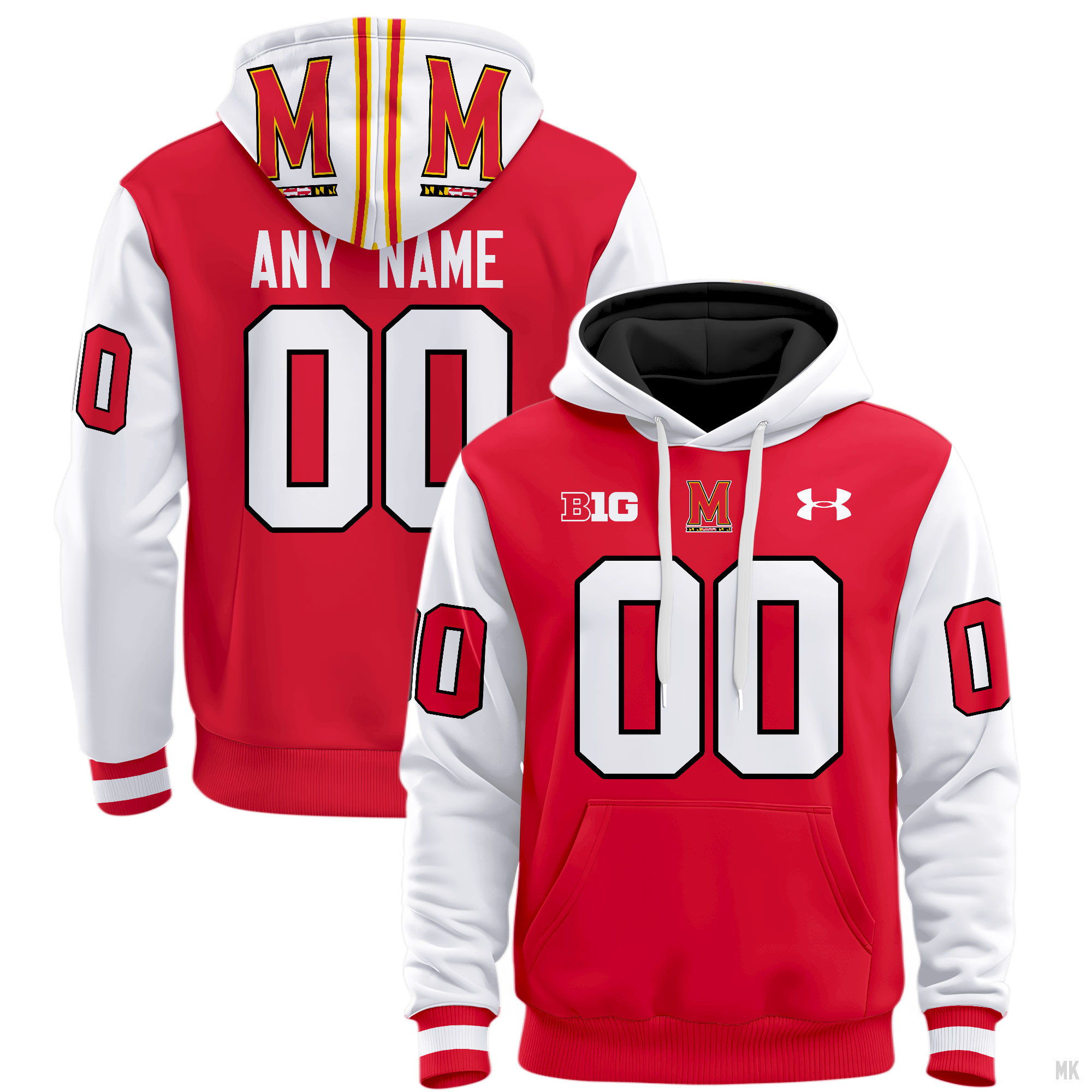 Maryland Terrapins Football Hoodie - Famjoys Maryland Terrapins Football Hoodie - Famjoys