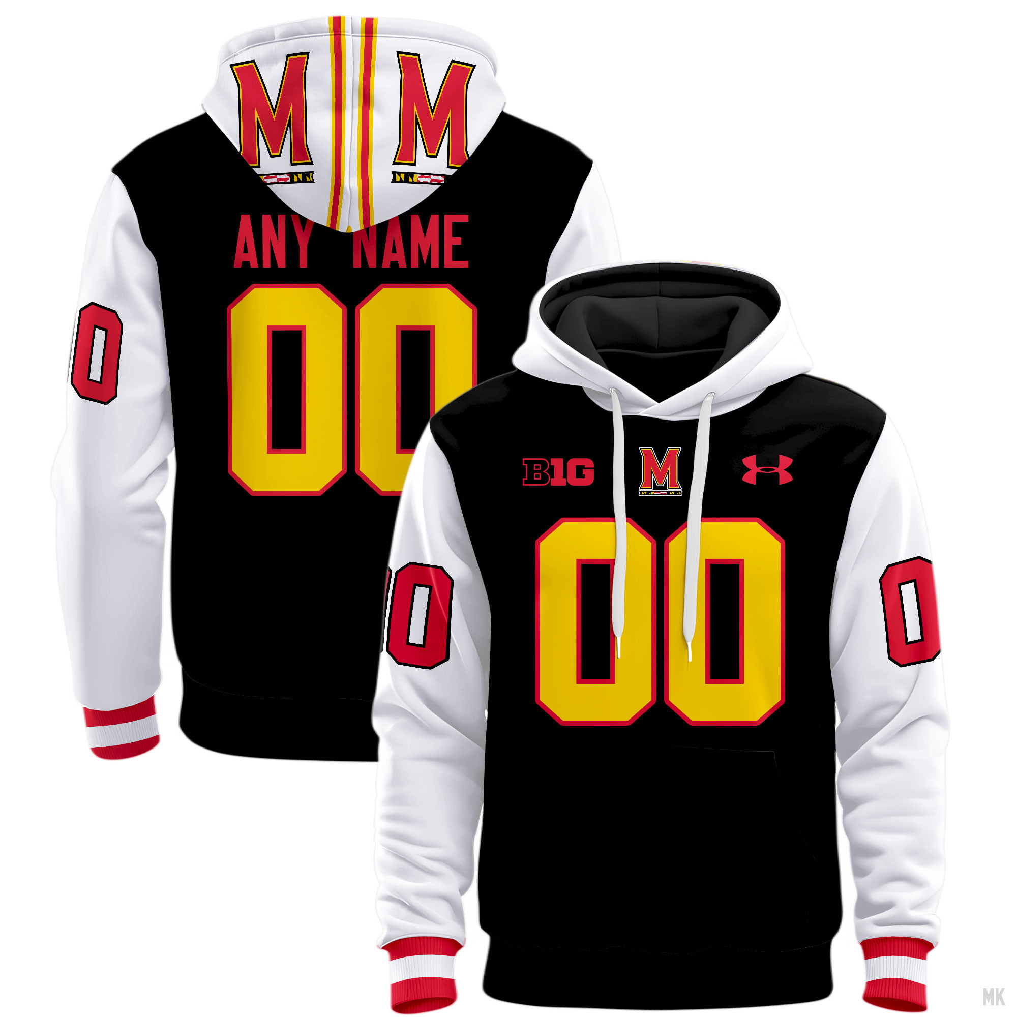Maryland Terrapins Football Hoodie - Famjoys Maryland Terrapins Football Hoodie - Famjoys
