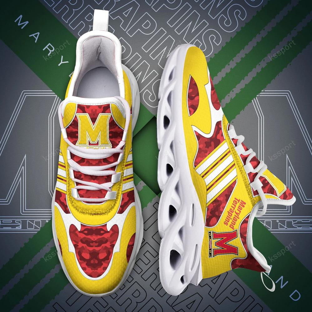 Maryland Terrapins Max Soul Clunky, Camo Running Sneakers For Fan Ever - Famjoys Maryland Terrapins Max Soul Clunky, Camo Running Sneakers For Fan Ever - Famjoys