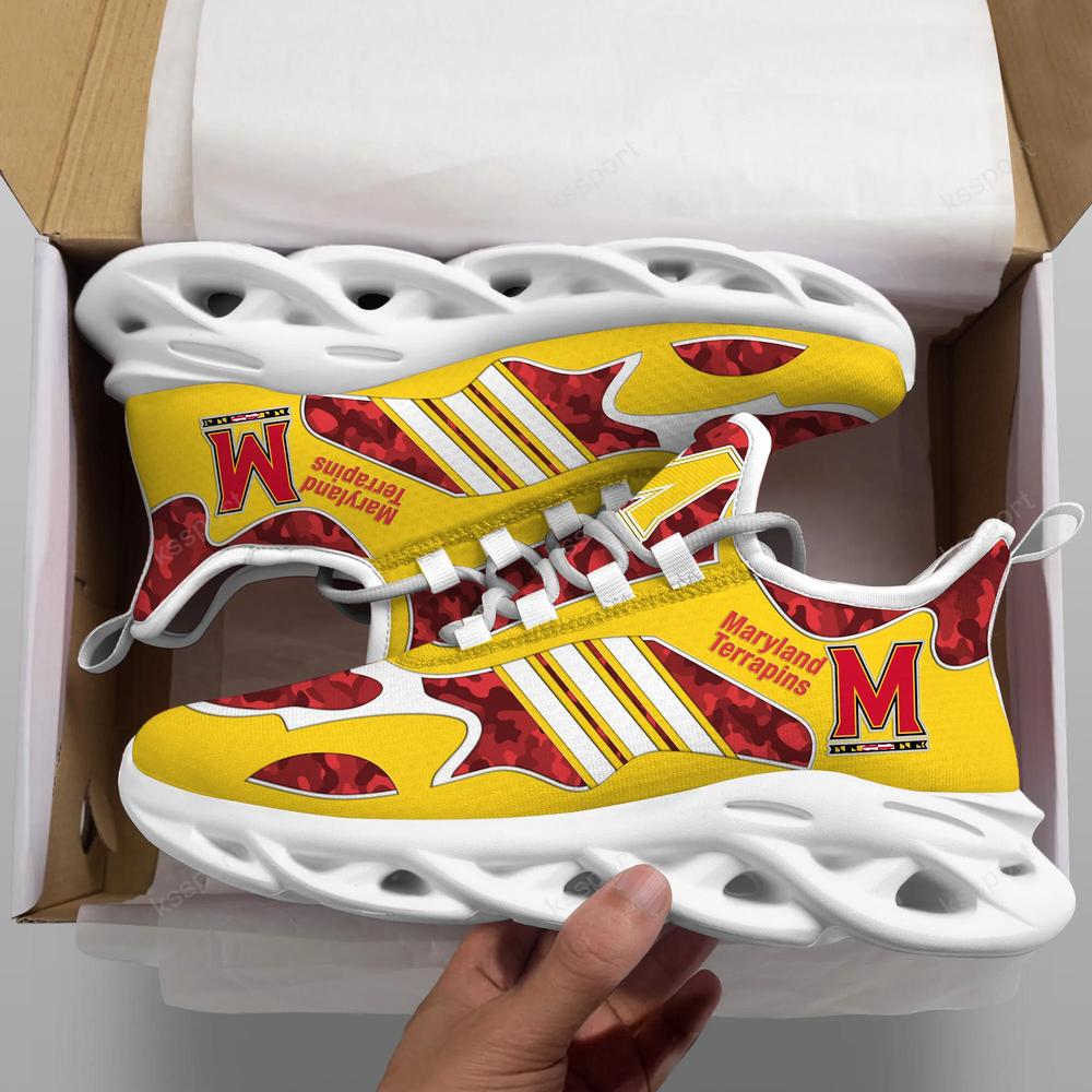 Maryland Terrapins Max Soul Clunky, Camo Running Sneakers For Fan Ever - Famjoys Maryland Terrapins Max Soul Clunky, Camo Running Sneakers For Fan Ever - Famjoys