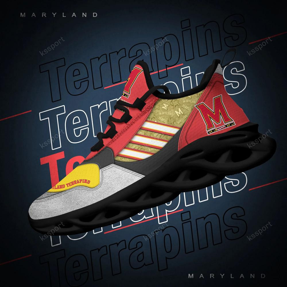 Maryland Terrapins Max Soul Clunky, Running Sneakers - Famjoys Maryland Terrapins Max Soul Clunky, Running Sneakers - Famjoys