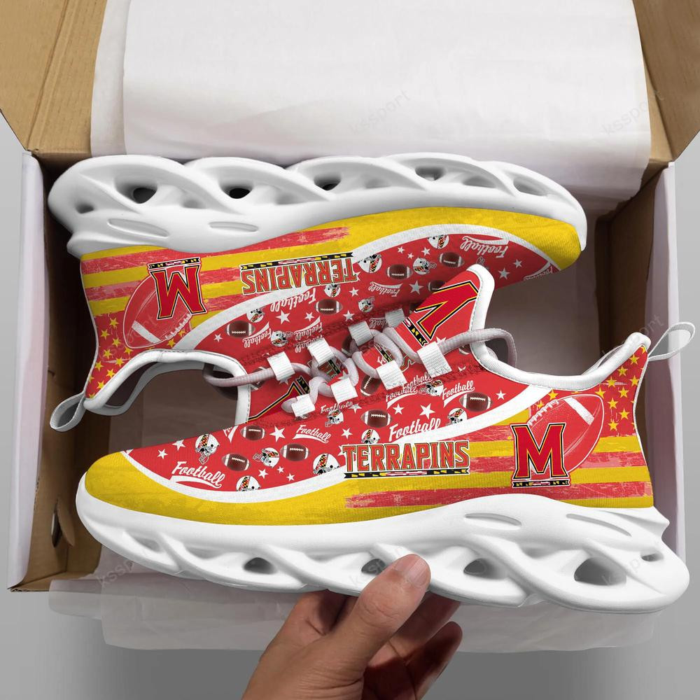 Maryland Terrapins Max Soul Clunky Sneakers - Famjoys Maryland Terrapins Max Soul Clunky Sneakers - Famjoys