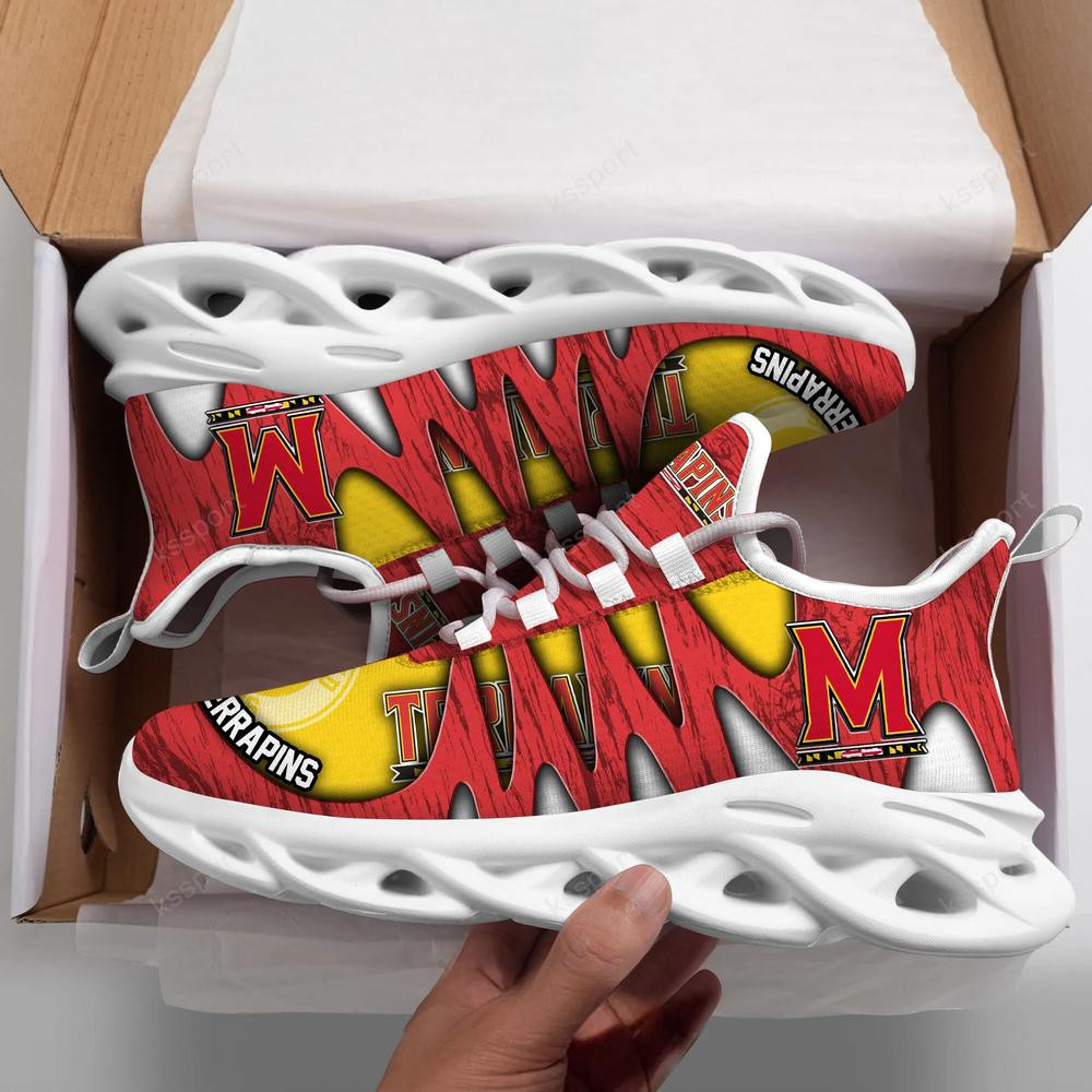 Maryland Terrapins Max Soul Shoes, Running Sneakers - Famjoys Maryland Terrapins Max Soul Shoes, Running Sneakers - Famjoys