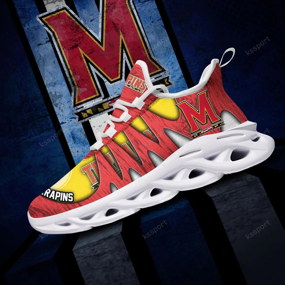 Maryland Terrapins Max Soul Shoes, Running Sneakers - Famjoys Maryland Terrapins Max Soul Shoes, Running Sneakers - Famjoys