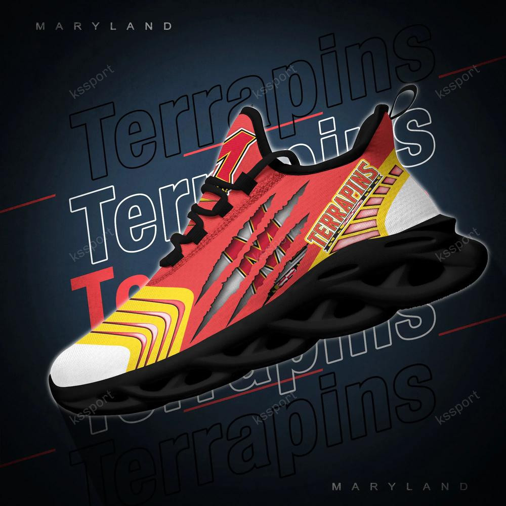 Maryland Terrapins Max Soul Sneakers Chunky - Famjoys Maryland Terrapins Max Soul Sneakers Chunky - Famjoys