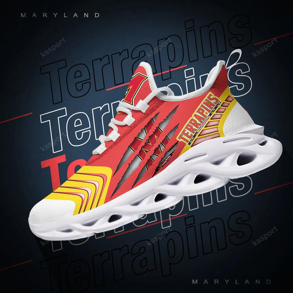 Maryland Terrapins Max Soul Sneakers Chunky - Famjoys Maryland Terrapins Max Soul Sneakers Chunky - Famjoys