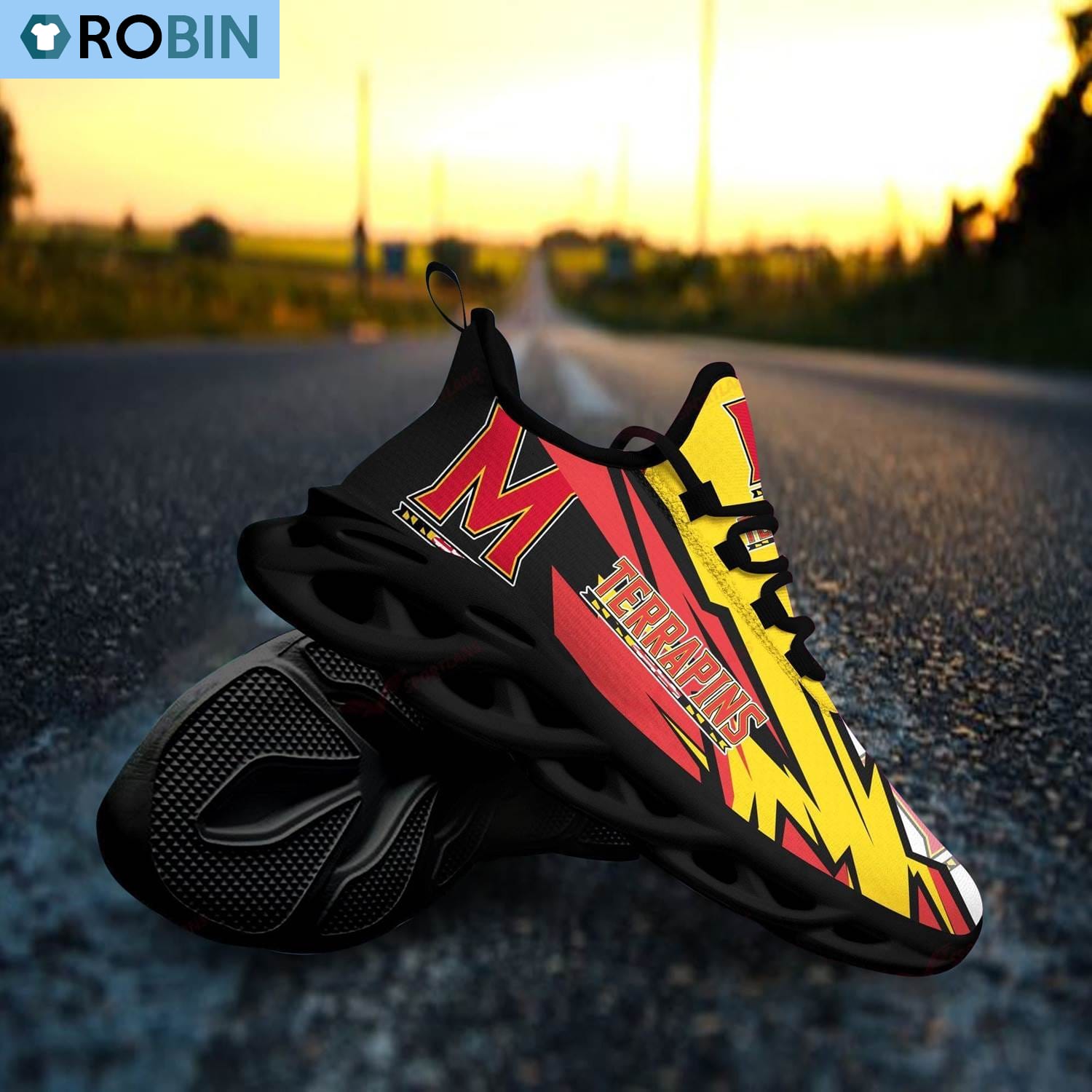 Maryland Terrapins Sneakers - Famjoys Maryland Terrapins Sneakers - Famjoys