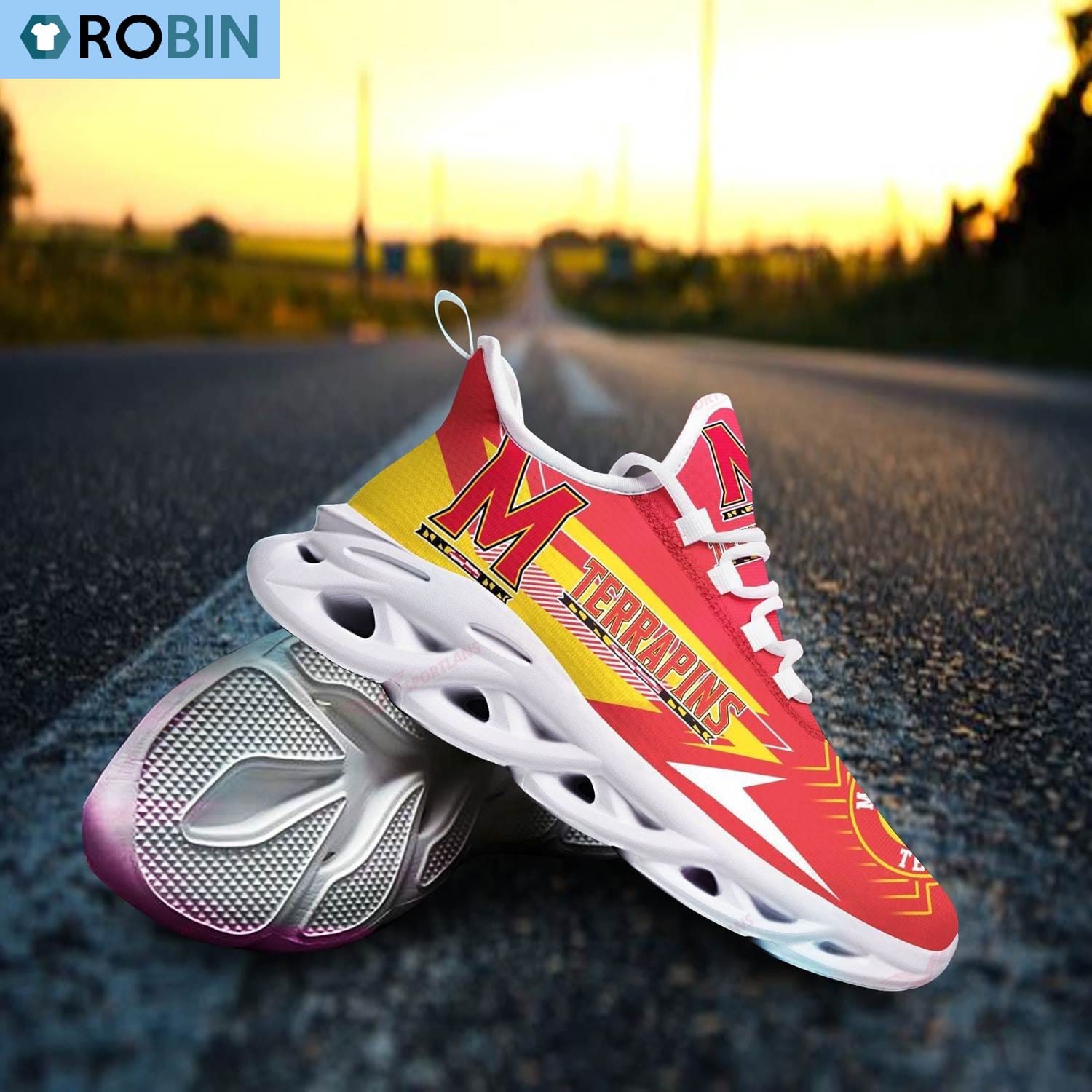 Maryland Terrapins Sneakers - Famjoys Maryland Terrapins Sneakers - Famjoys