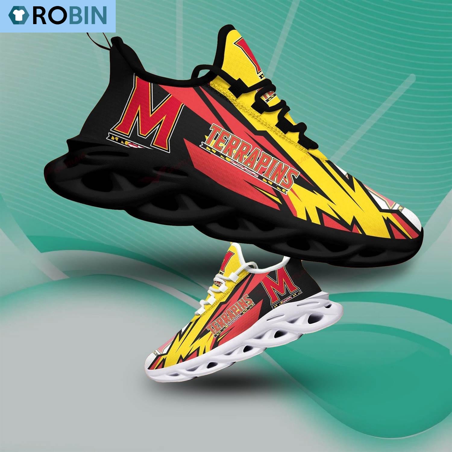 Maryland Terrapins Sneakers - Famjoys Maryland Terrapins Sneakers - Famjoys