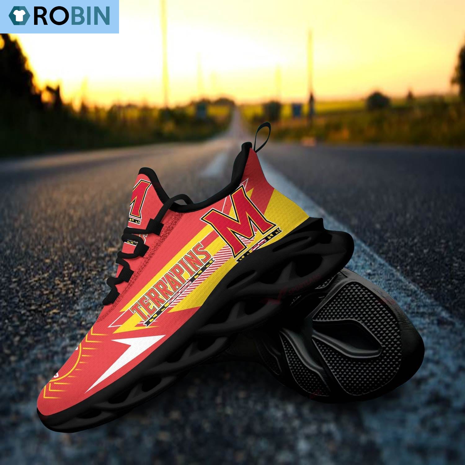 Maryland Terrapins Sneakers - Famjoys Maryland Terrapins Sneakers - Famjoys