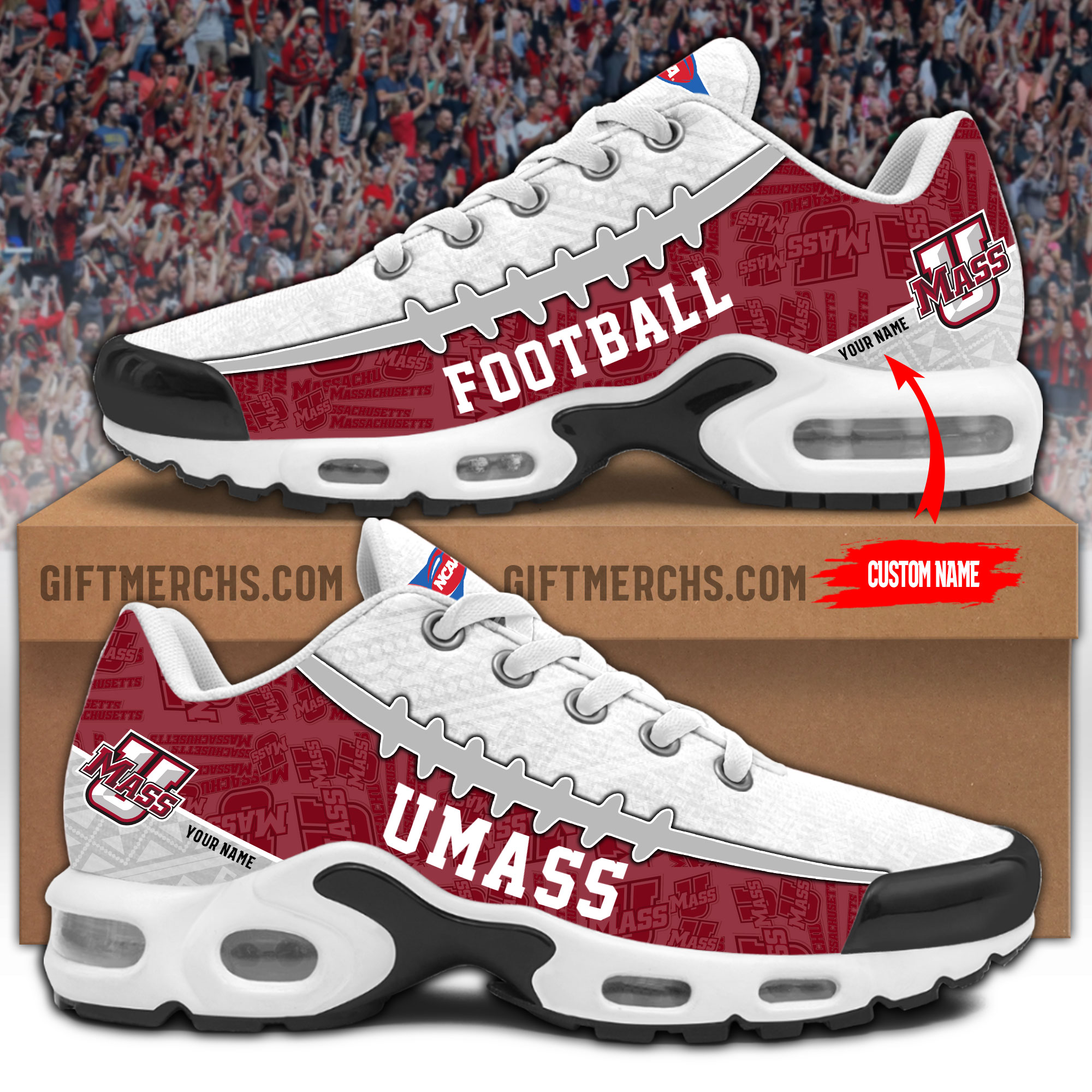 Massachusetts Minute Personalized Shoes - Famjoys Massachusetts Minute Personalized Shoes - Famjoys