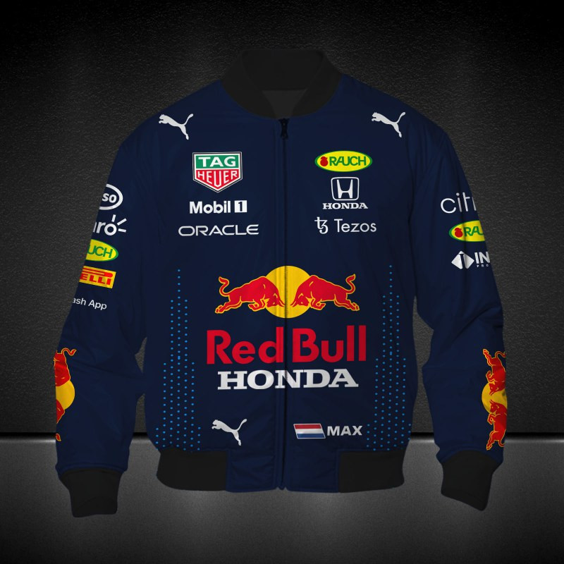 Max Verstappen, Red Bull Racing Honda Printing T-Shirt, Polo, Hoodie, Zip, Bomber 9374 - Famjoys Max Verstappen, Red Bull Racing Honda Printing T-Shirt, Polo, Hoodie, Zip, Bomber 9374 - Famjoys