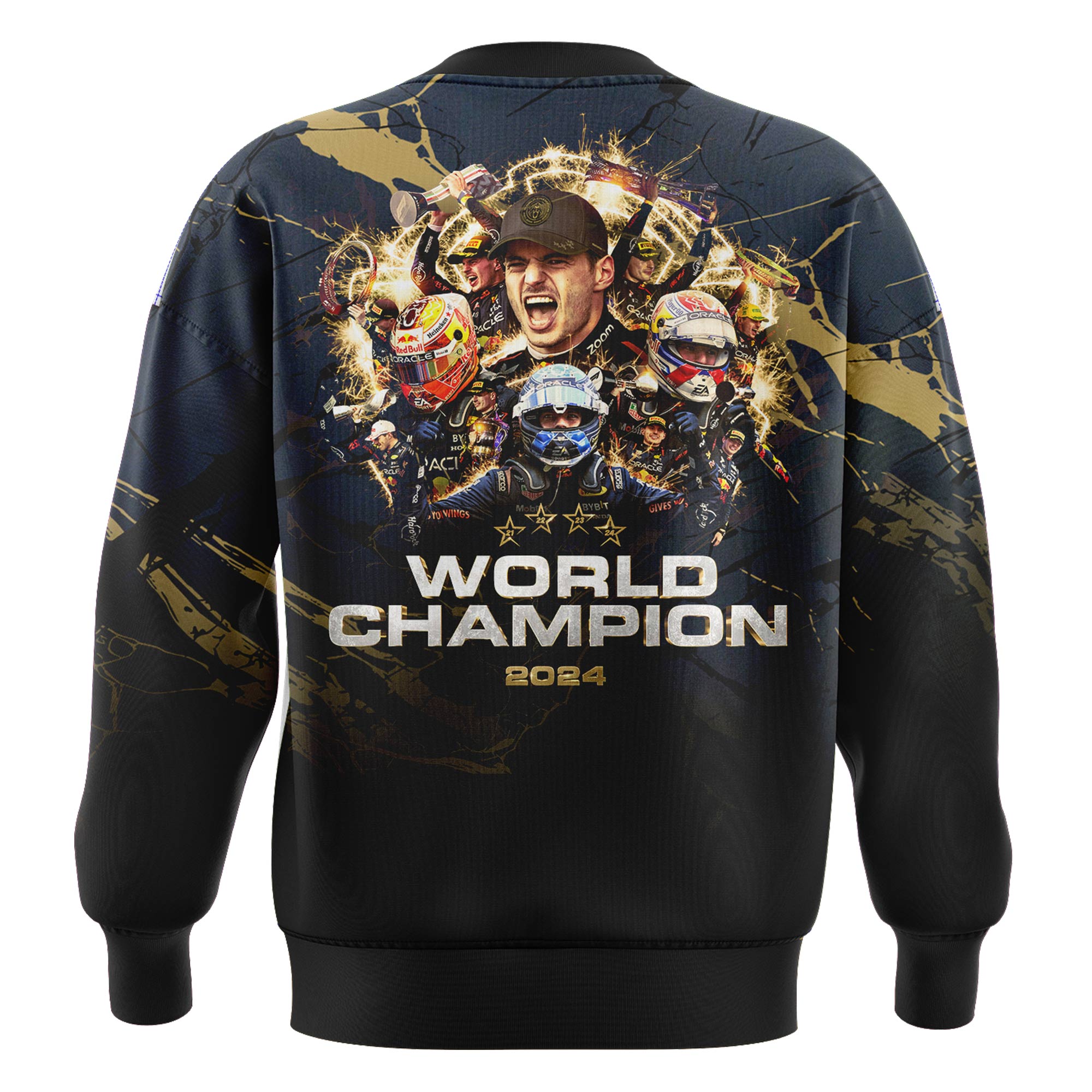 Max Verstappen World Champion Sweaterer Shirt - Famjoys Max Verstappen World Champion Sweaterer Shirt - Famjoys