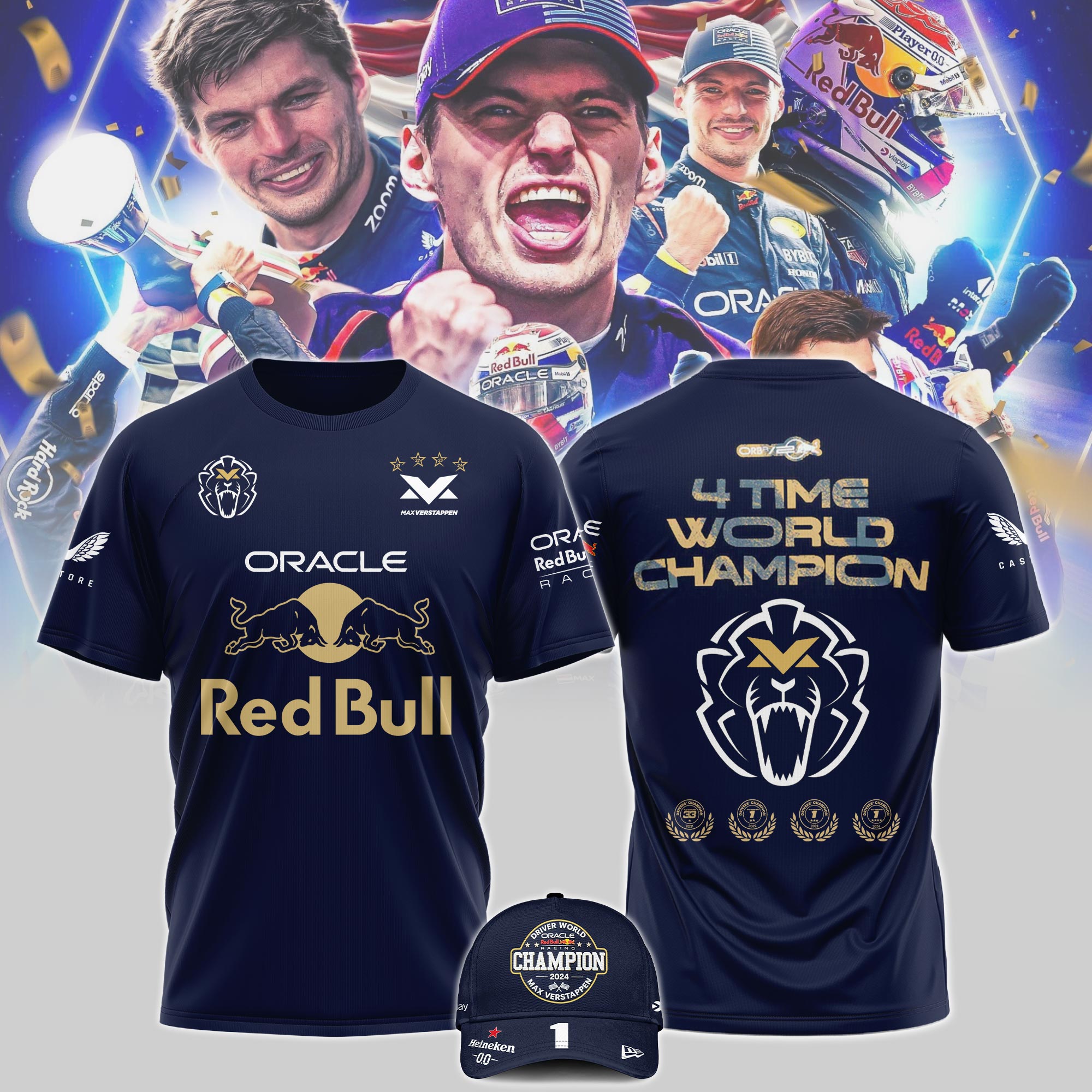 Max Verstappen World Champion Tshirt - Famjoys Max Verstappen World Champion Tshirt - Famjoys